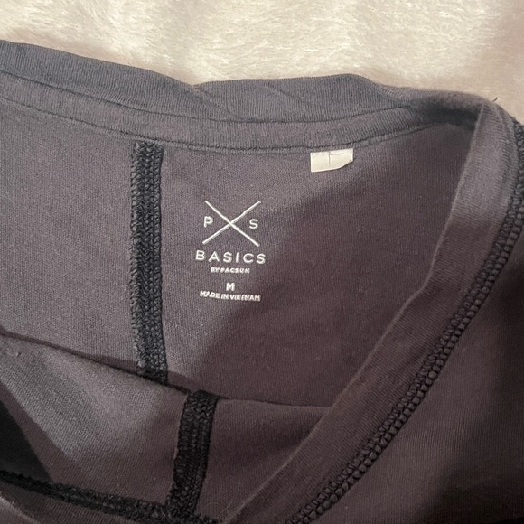 PACSUN Basics Grey Crop - Picture 2 of 3